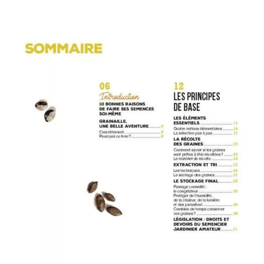 Faire ses graines, c'est facile