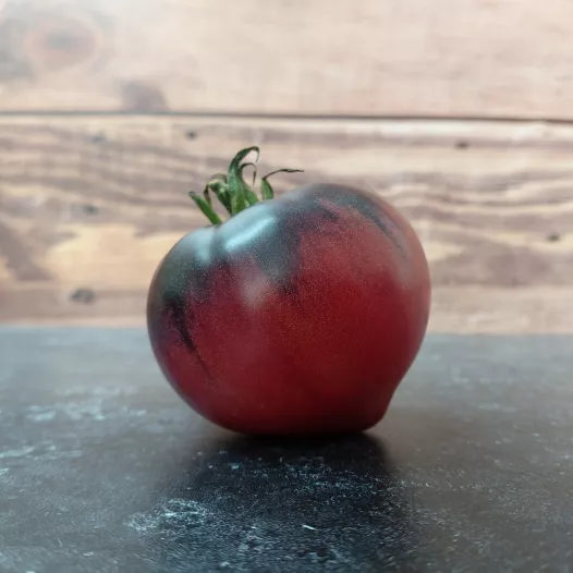 Tomate coeur de boeuf bleue
