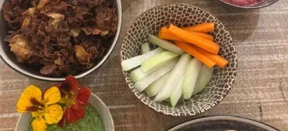 Un apéro d’automne du potager à la table Un apéro d’automne du potager à la table