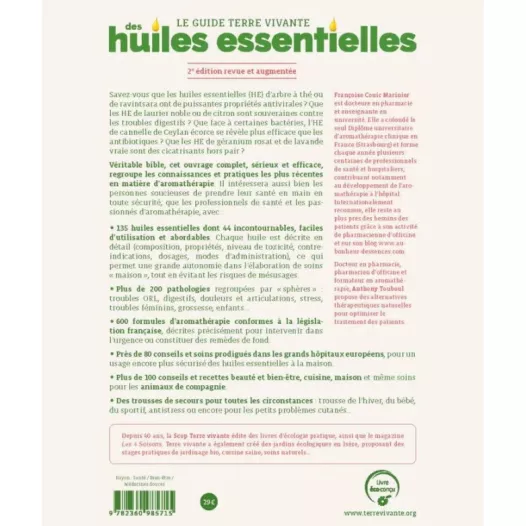 Le guide Terre vivante des huiles essentielles