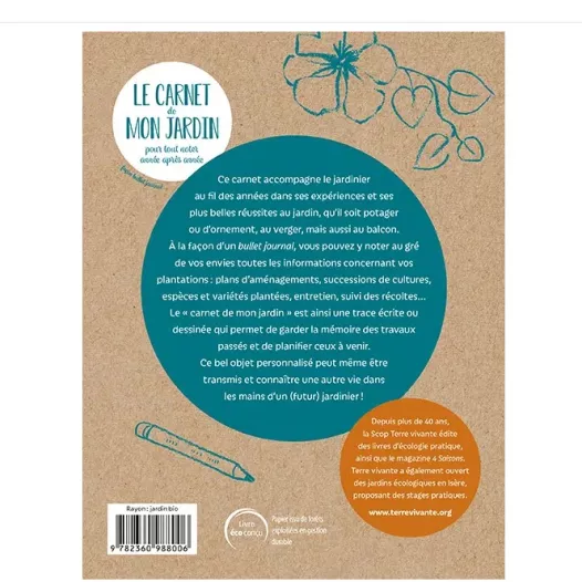 Le carnet de mon jardin