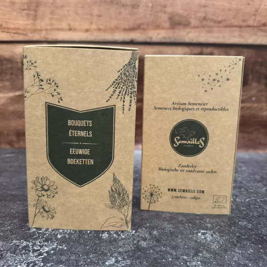 Kit semences : Mon bouquet de fleurs sèchées