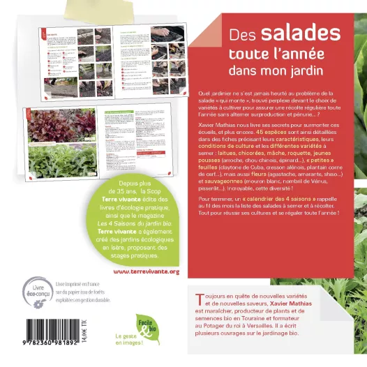 Des salades toute l'année dans mon jardin Des salades toute l'année dans mon jardin