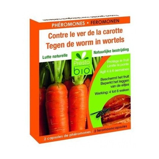 2 Capsules à phéromones contre le ver de la carotte
