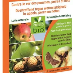 2 Capsules  à phéromone - carpocapses Pomme - Poire 2 Capsules  à phéromone - carpocapses Pomme - Poire