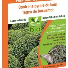 2 Feromoon capsules - tegen buxusboorder 2 Feromoon capsules - tegen buxusboorder