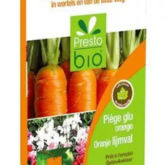 Piège à glu Orange - Mouche Carotte et mouche blanche Piège à glu Orange - Mouche Carotte et mouche blanche