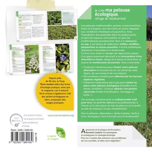 créer ma pelouse écologique