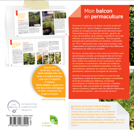 Mon balcon en permaculture Mon balcon en permaculture