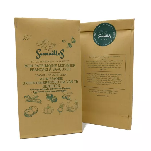 Kit cadeau : Mon patrimoine légumier français à savourer Kit cadeau : Mon patrimoine légumier français à savourer